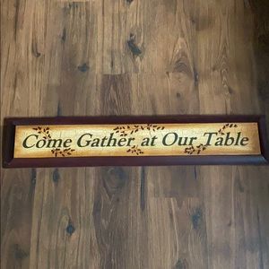 Dining room decor